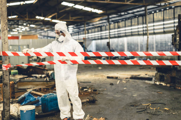 Professional Trauma Scene Cleanup technician working in East Ellijay, GA
